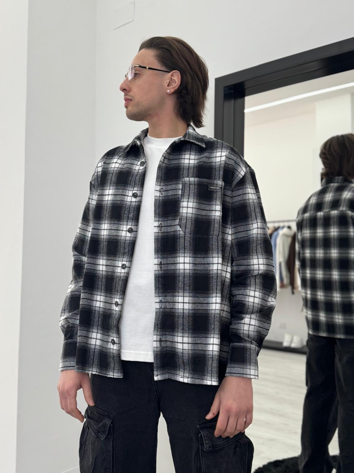 Camicia Geometric